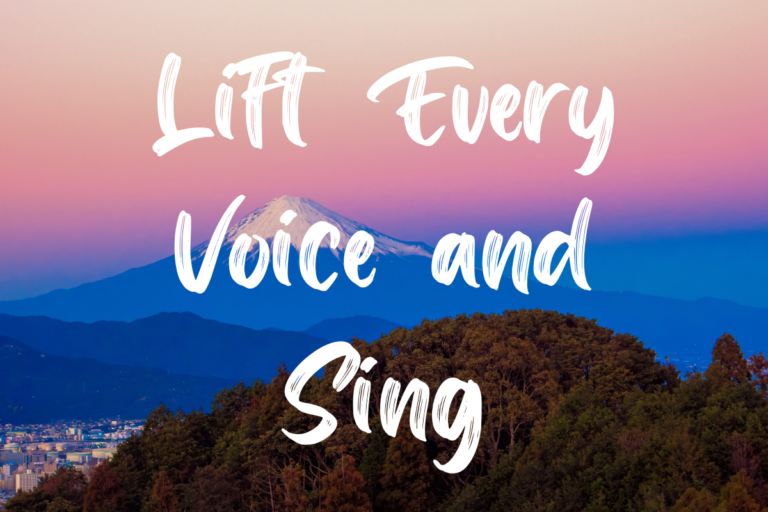 Lift Every Voice and Sing lyrics