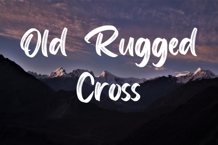 Old Rugged Cross lyrics