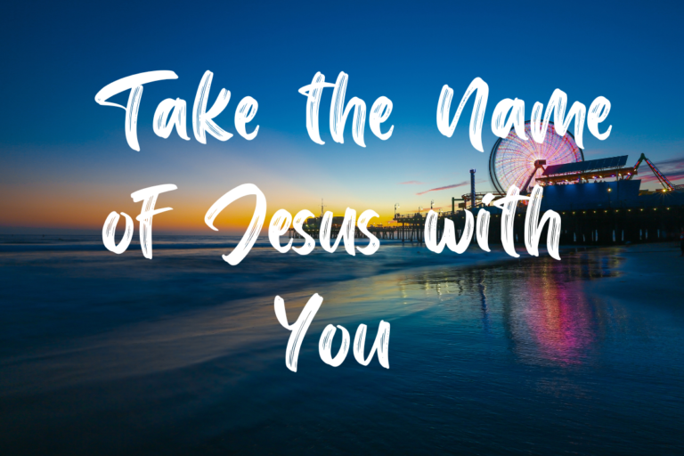 Take the Name of Jesus with You Lyrics